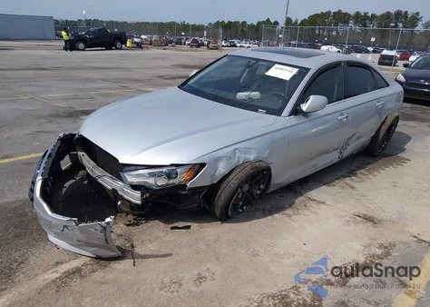 2012 Audi A6 3.0 Premium z USA, uszkodzony, nr VIN WAUGGAFC0CN148624